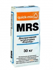 MRS Декоративная штукатурка «Короед», 1,5 мм, белая, quick-mix